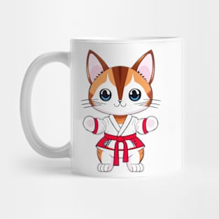 Karate Cat Mug